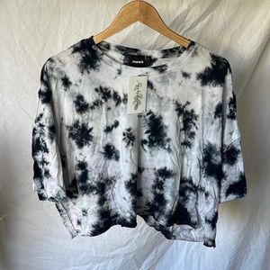Tie Dye Cropped Tee